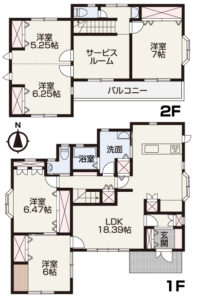 倉敷市茶屋町　売家　3785万円　あかざわフレンドリー